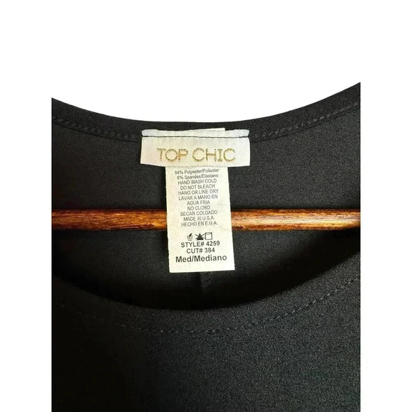 Top chic flutter top M - Picture 5 of 9